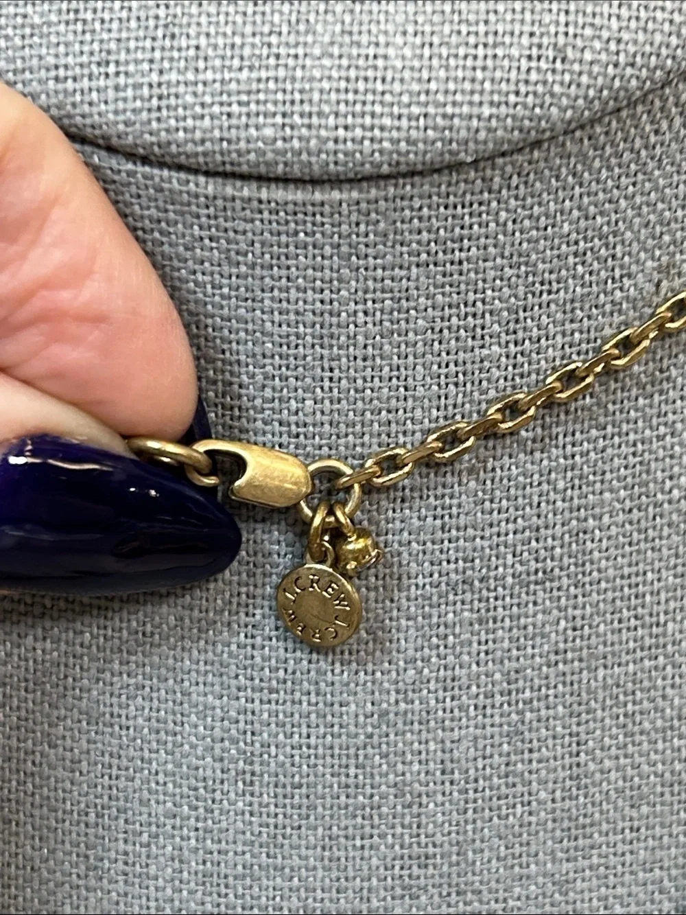 J. Crew gold tone